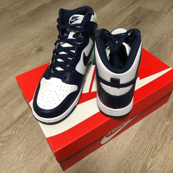 Nike Dunk High Championship Navy - Picture 4 of 5